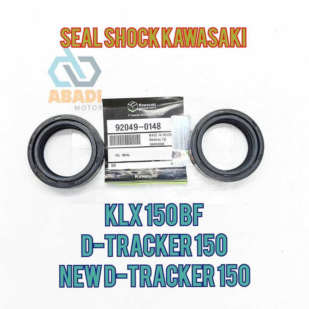 Seal Shock Shok Depan Ori Kawasaki KLX 150 BF New D-Tracker 150 Sil Sock Sok Original