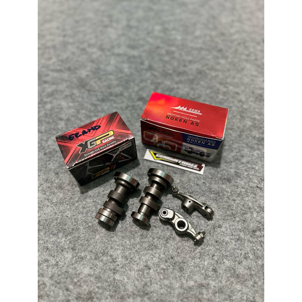 NOKEN AS GRAND XGP SUPRA X WIN RACING CAM SET RRA BAHAN TEMLAR ROLLER KODE J XGP