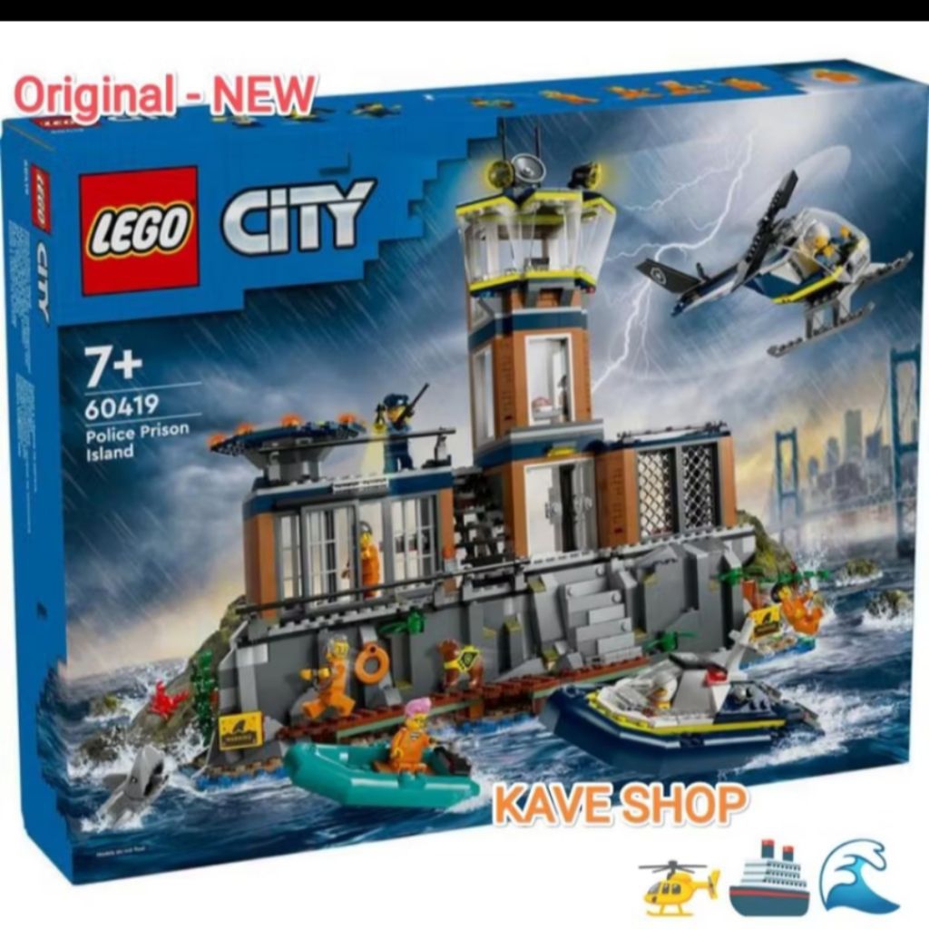 LEGO 60419 City : Police Prison Island