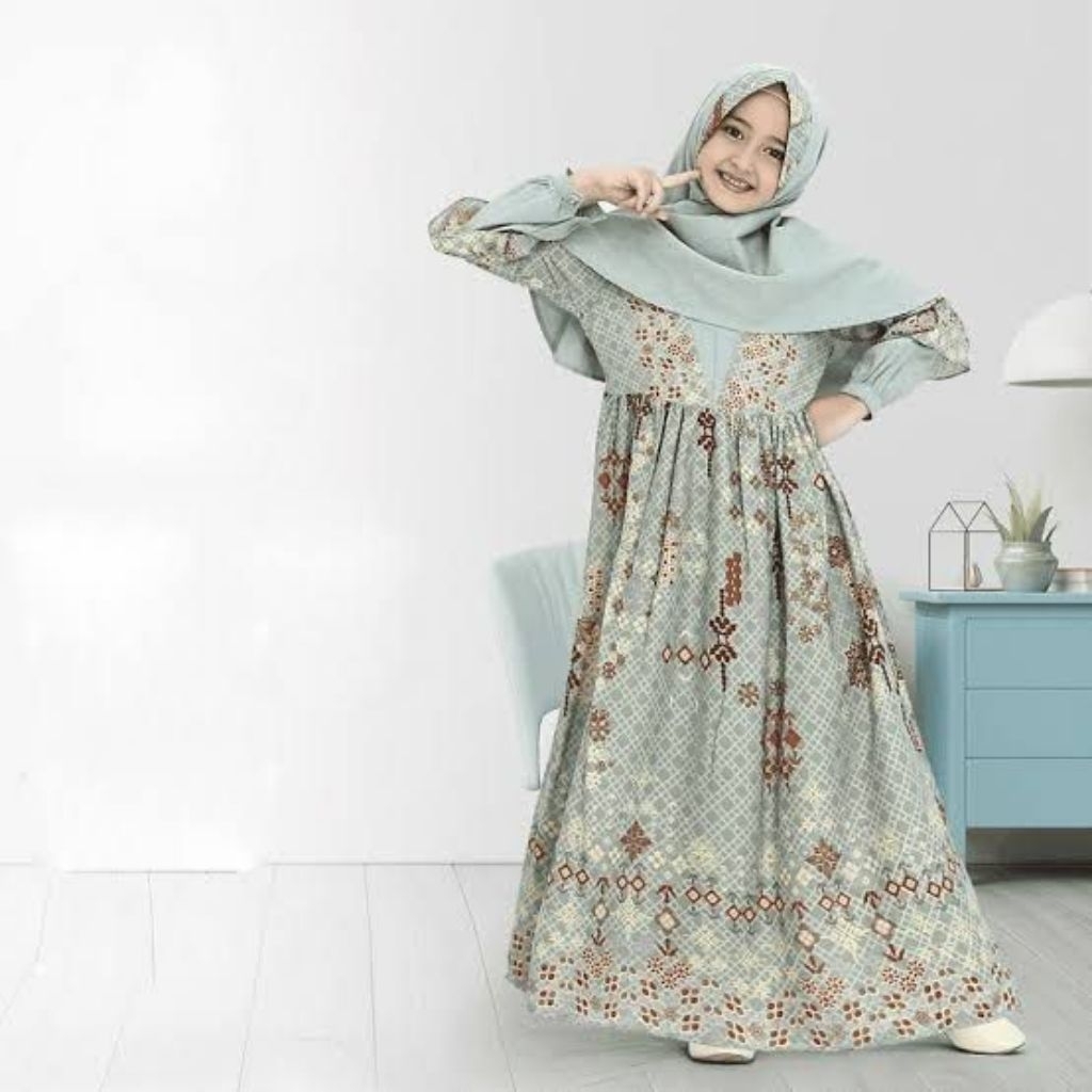 KEKE - GAMIS ANAK GMSR K 2111 SAGE GREEN
