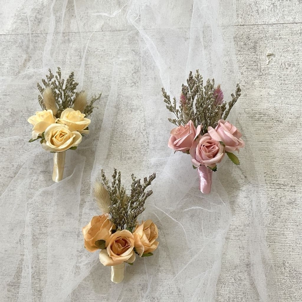 Bunga jas | bunga jas mawar | bouttoniere