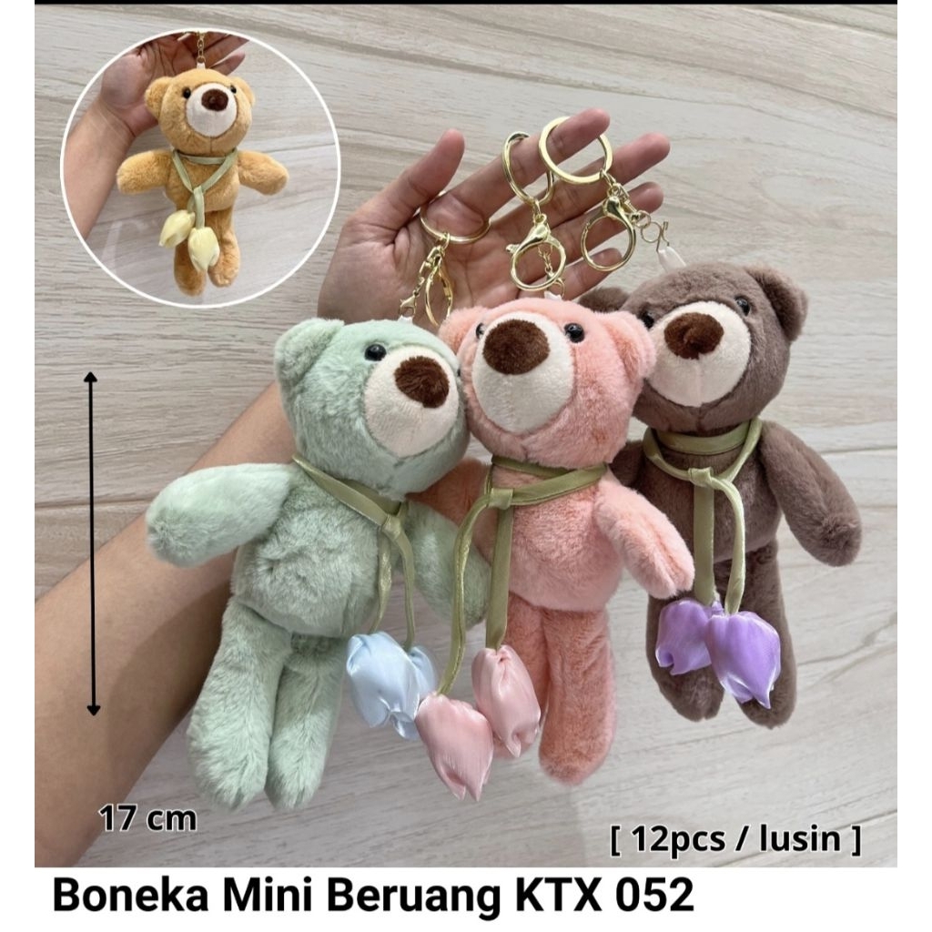 Ganci Boneka Beruang/Ganci Tas Beruang/Bagcharm/keychain