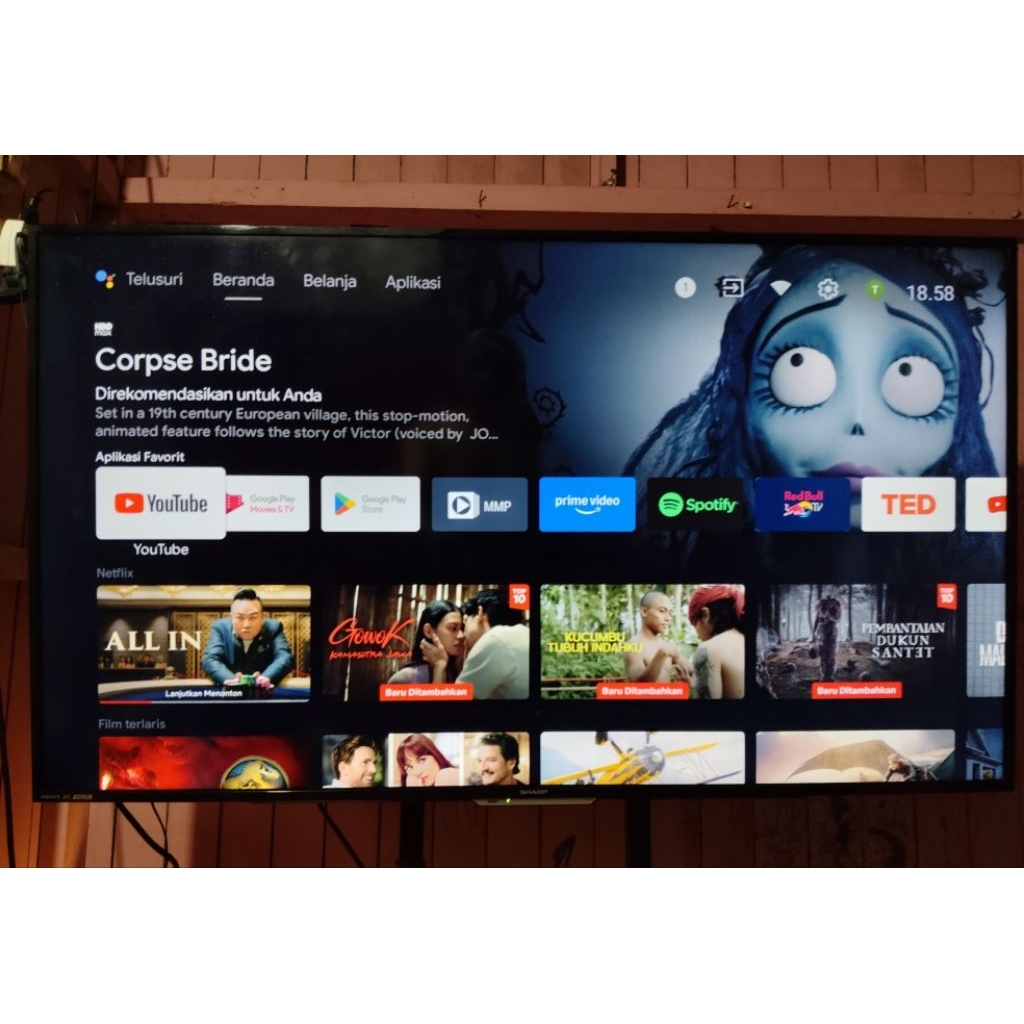 TV Sharp 50 Inch 50" Normal