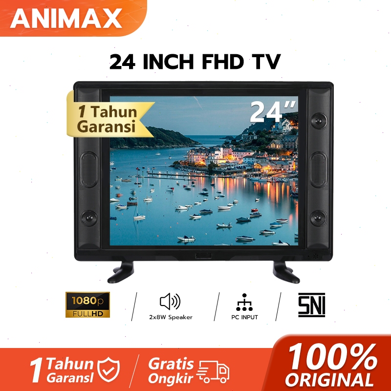 Animax TV LED Digital 24 inch TV Tabung 24 inch 25 inch Digital TV 24 inch TV 22 inch digital