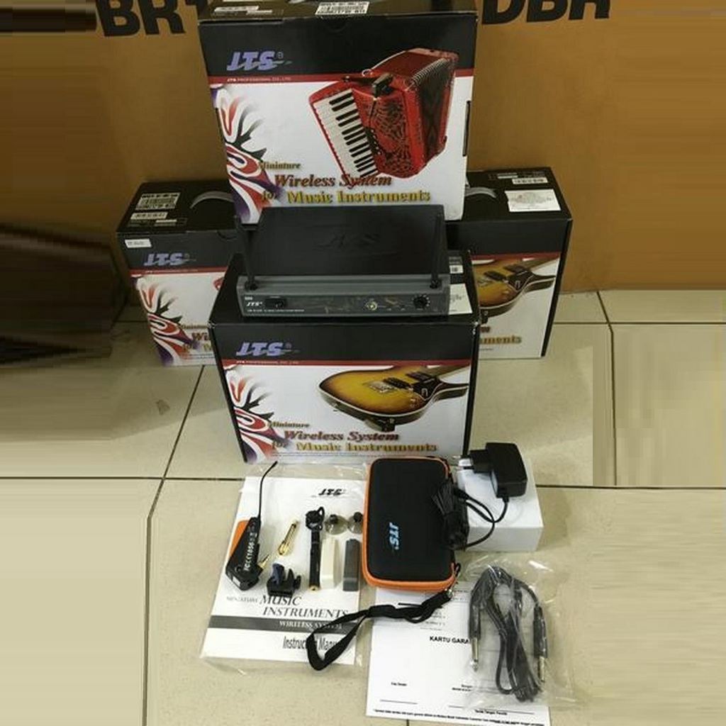 Mic Wireless Saxophone, Gitar, Acordion Dll Jts-816d Original