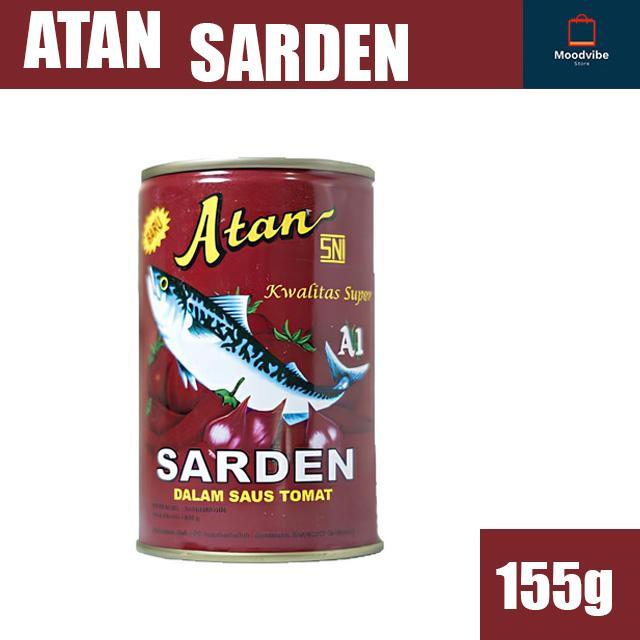 Sarden Atan Saos Tomat 155gr/Sarden Kaleng Atan 155gr