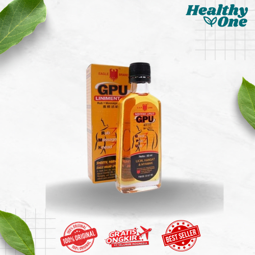 MINYAK URUT GPU CAP LANG 60ML