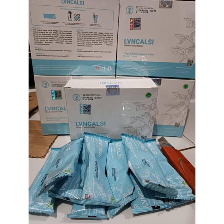 LVN Kalsium original 1 box isi 10 sachet | LVN Calcium