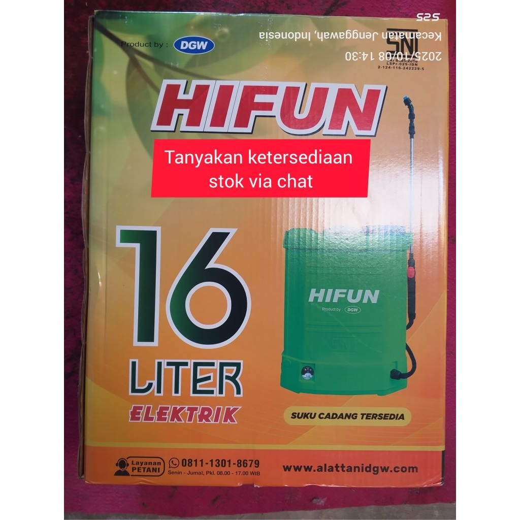 Tangki semprot pertanian kapasitas 16liter