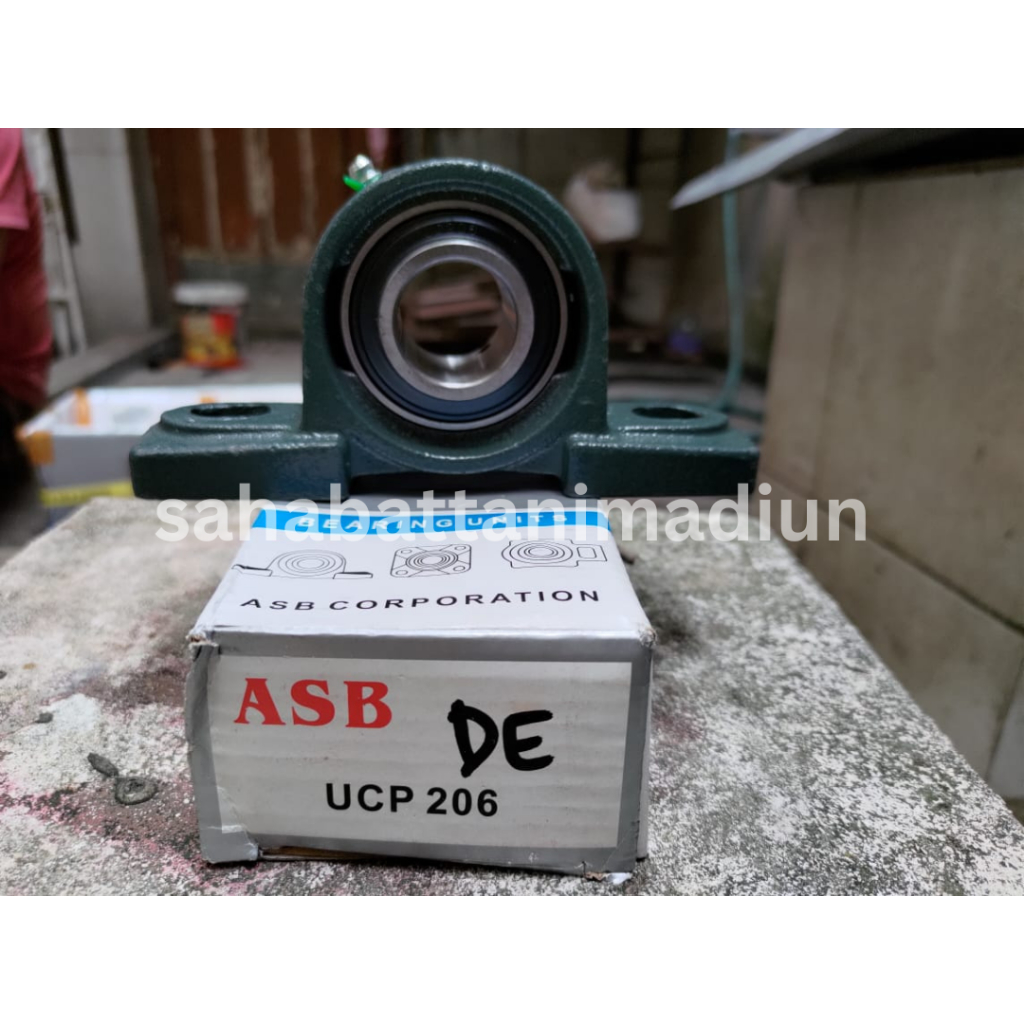 Pillow Block UCP 206 ASB Laher Bearing Duduk Ukuran As 30 mm