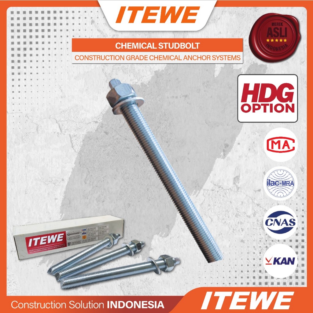 ITEWE CHEMICAL STUDBOLT HDG