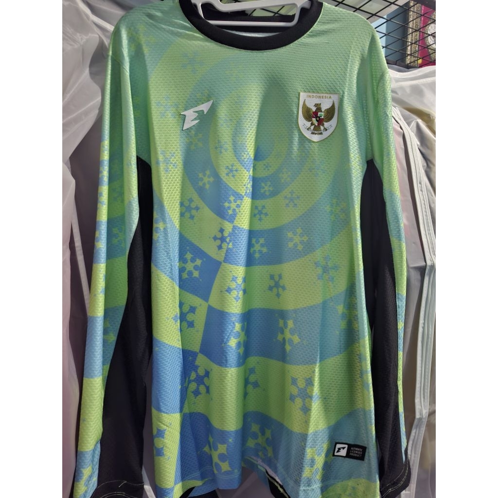 JERSEY TIMNAS ERSPO ORIGINAL PRE-MATCH LS TEAL