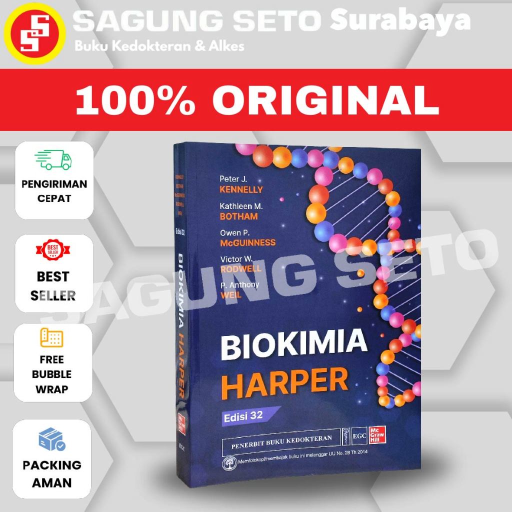 BUKU BIOKIMIA HARPER EDISI  32 - PETER J. KENNELLY