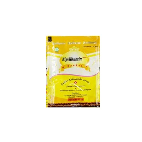 Vipalbumin Plus Serbuk Satuan 1 Sachet - Ekstrak Ikan Gabus Albumin [Tembalang]