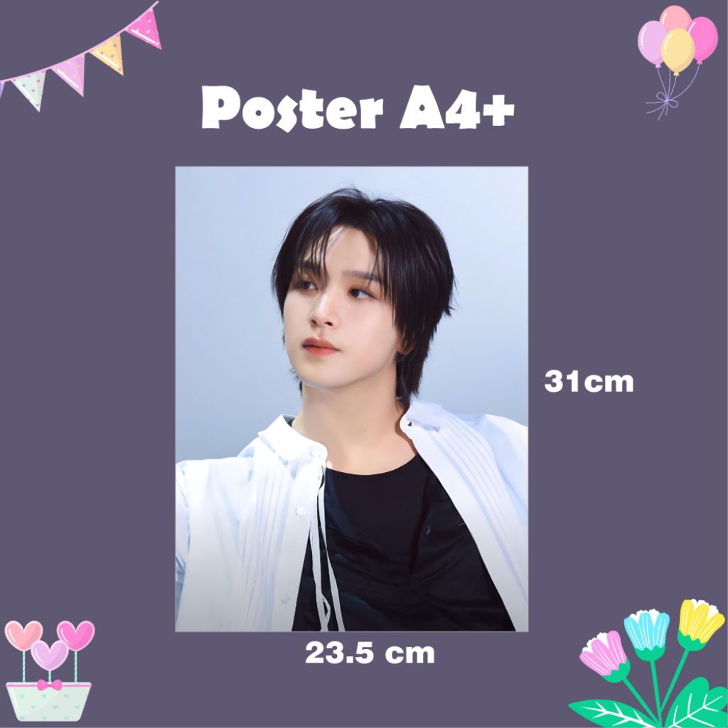 poster A4+ NCT Dream #jaemin #jeno #haechan #jisung #mark