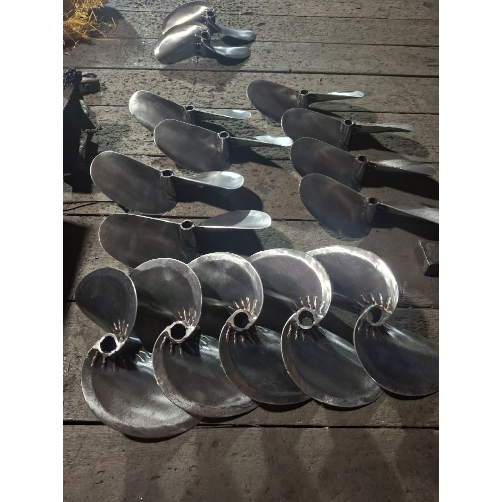 Kipas perahu/baling baling perahu tipe L300 asli baja stainles