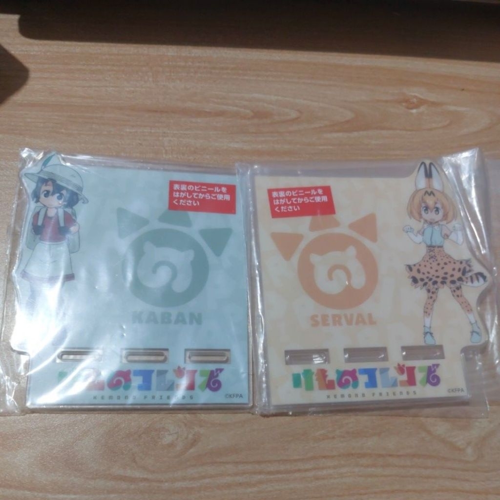 Ichiban Kuji Acrylic Stand Phone Kemono Friends Kaban Serval