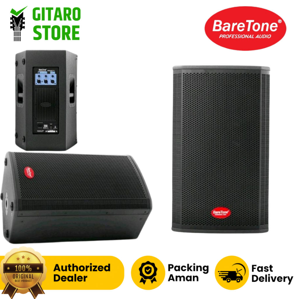 Baretone MAX15RP MAX 15RP MAX 15 RP Speaker Aktif Kayu 15inch Perbiji