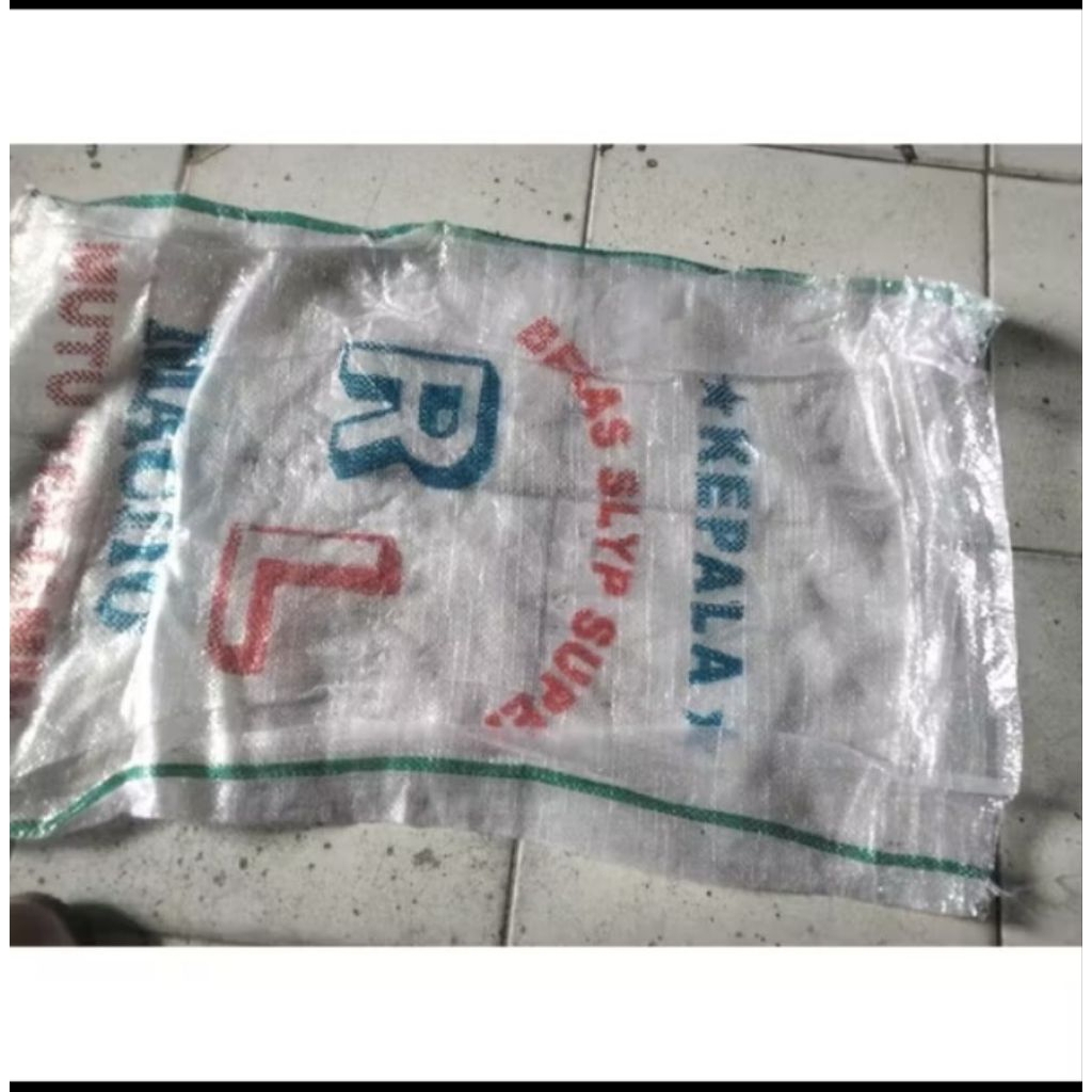 karung bekas beras 25kg