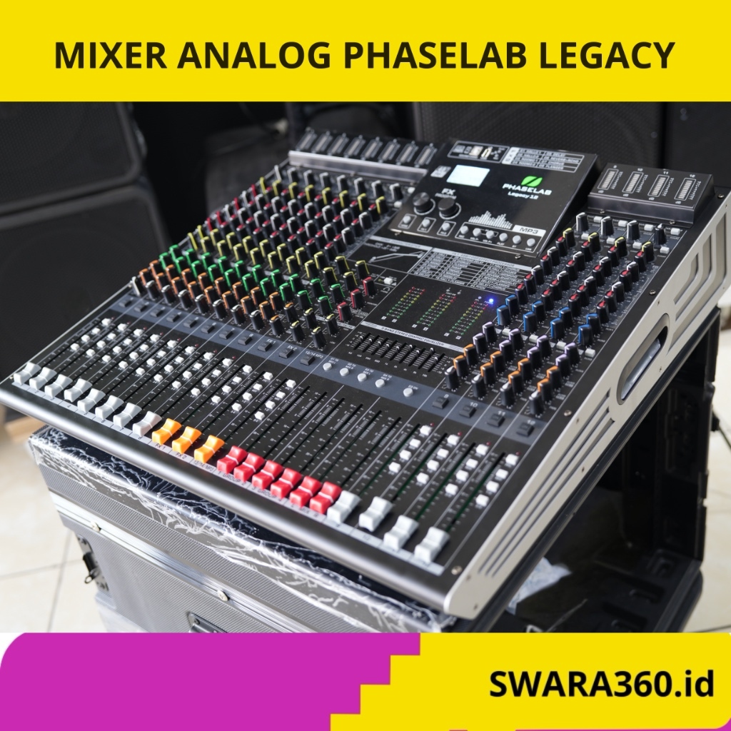 MIXER ANALOG PHASELAB LEGACY 12 16 CHANEL