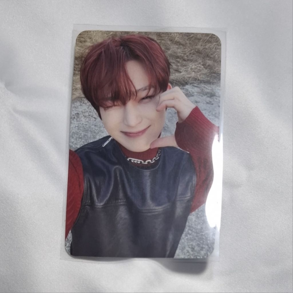 photocard sunoo dmm dark blood official