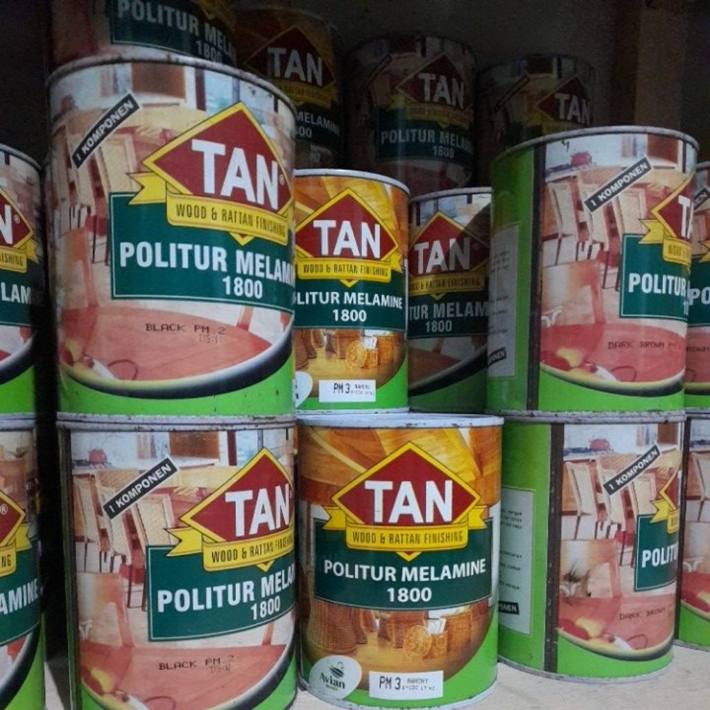 TAN POLITUR MELAMINE 1 LITER (CUCI GUDANG)