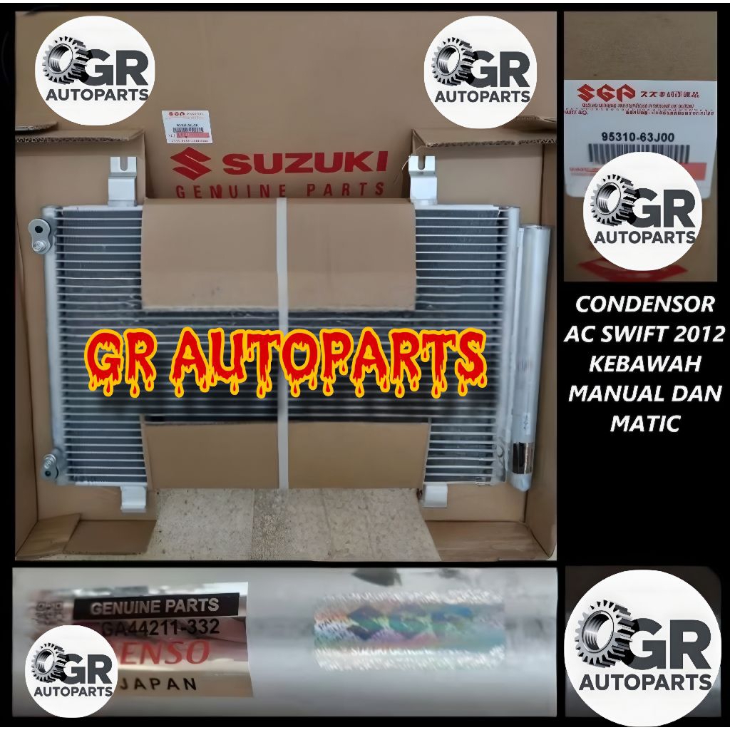CONDENSOR AC KONDENSOR SUZUKI SWIFT LAMA DENSO JAPAN