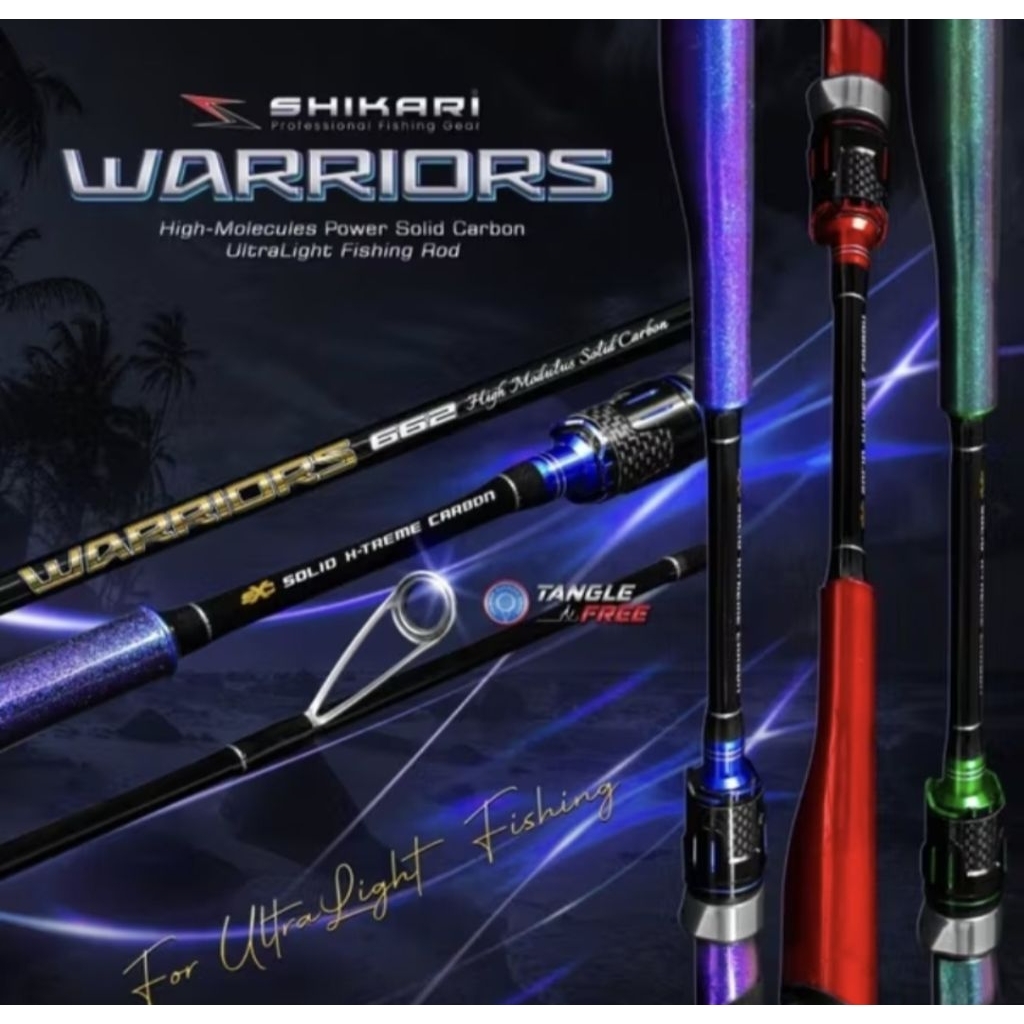 Joran Pancing SHIKARI WARRIORS UL Ultralight Carbon Solid