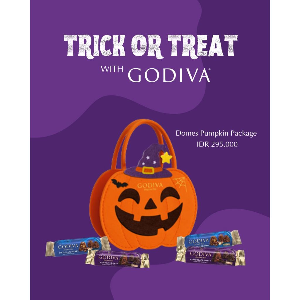 GODIVA Halloween Chocolate Domes Package