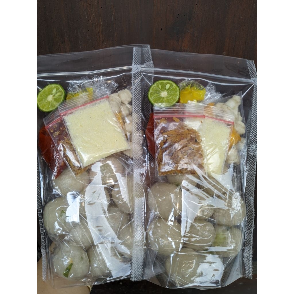 Cilok aci mini isi tetelan