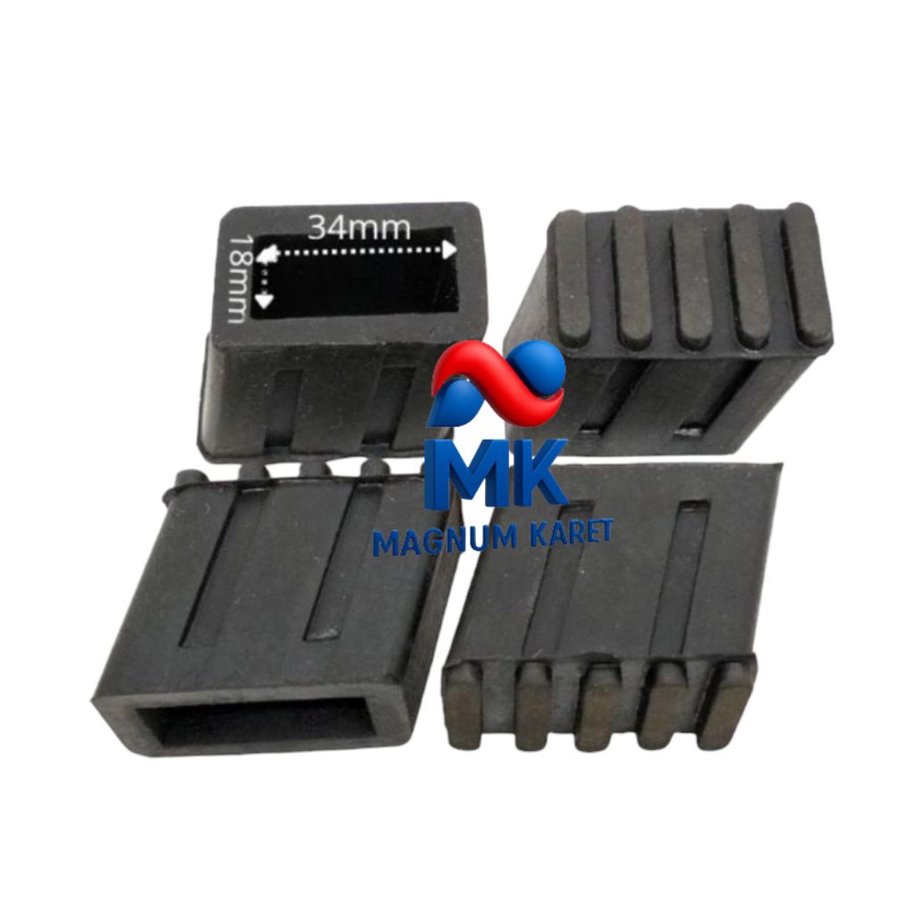 karet kaki tangga lipat/karet tapak kaki/karet alas kaki tangga lipat-harga /1set 4pcs