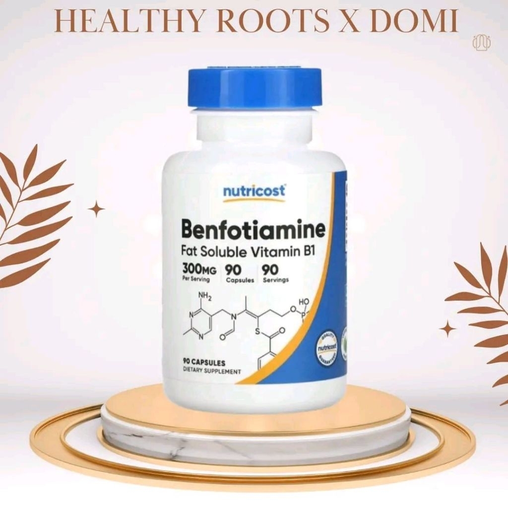 benfotiamine vitamin b1 _ suplemen kesehatan usus dan otak