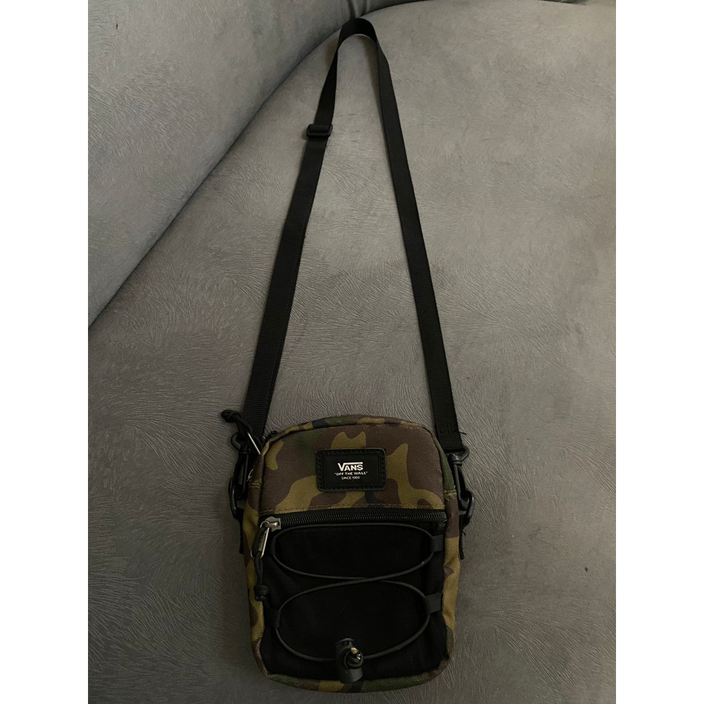 Vans shoulder bag camo