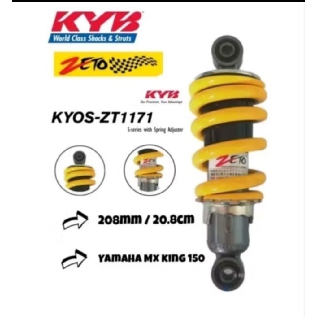 Kyb Zeto shock belakang jupiter mx king 150