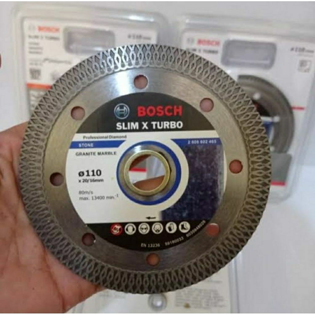 Mata Gerinda Potong Keramik Granit BOSCH Slim x Turbo mata pisau potong granit / keramik