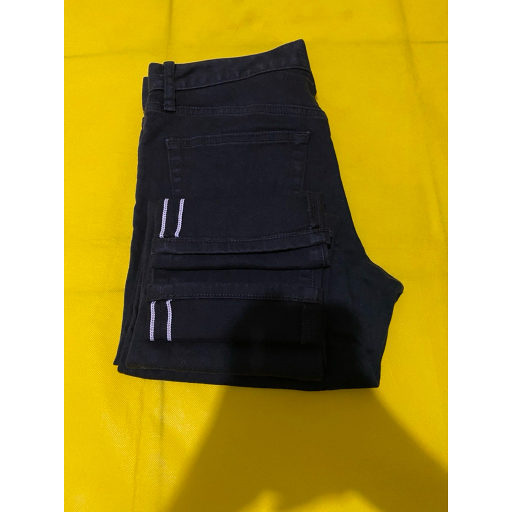uniqloSELVEDGE denim black 31 li Lp 82 x OL18 x P 105