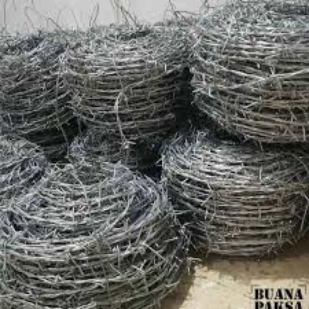 Kawat Duri Galvanis 1 gulung TAHAN KARAT