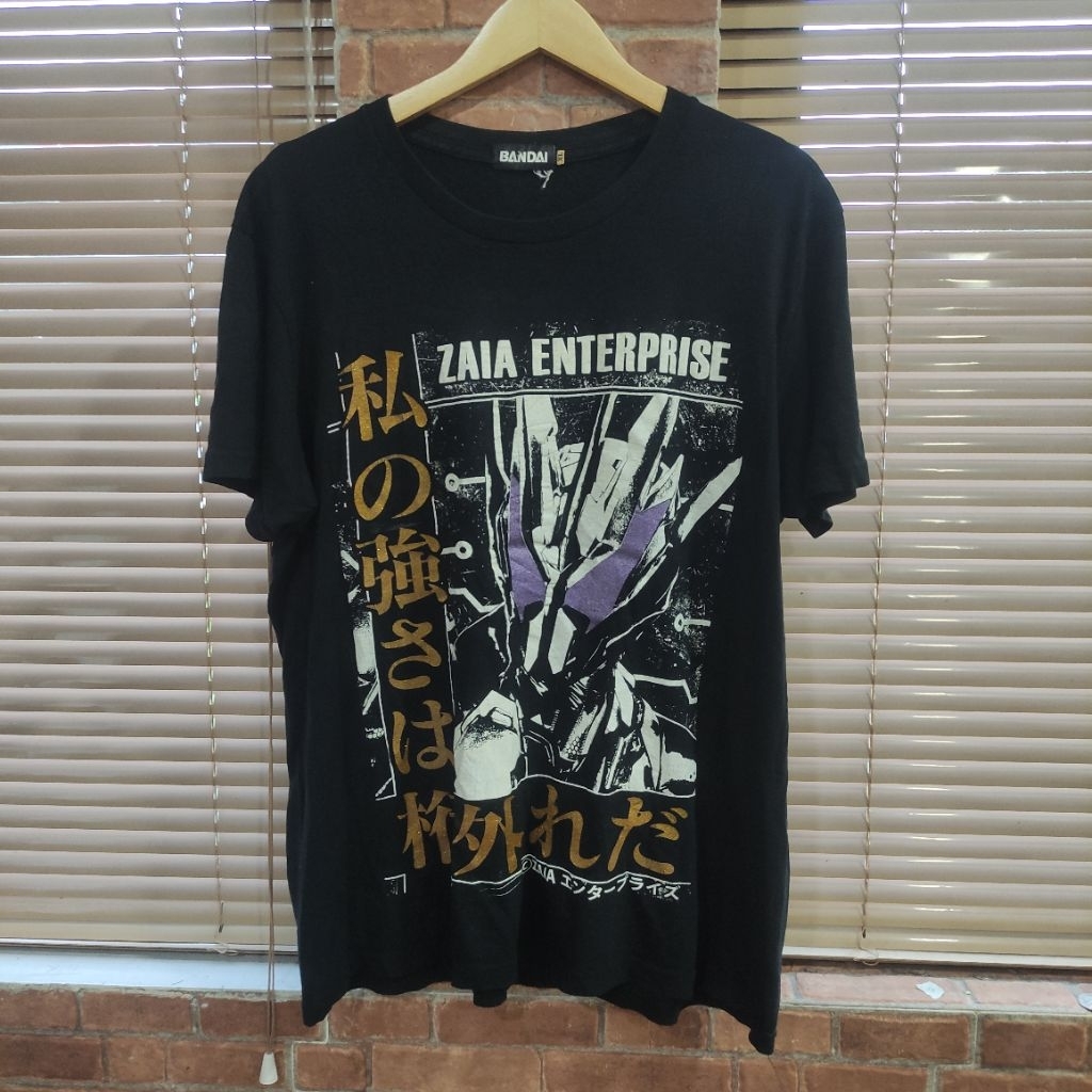 Kaos Bandai Kamen Raider Rider Zero One Black Size XL