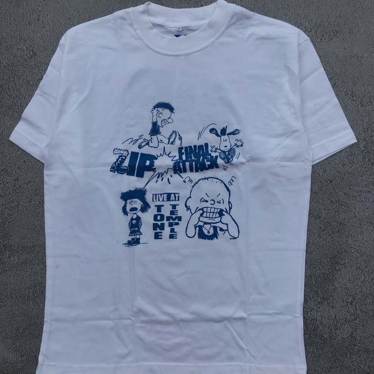 KAOS OVERSIZE ZIP FINAL ATTACK TEE