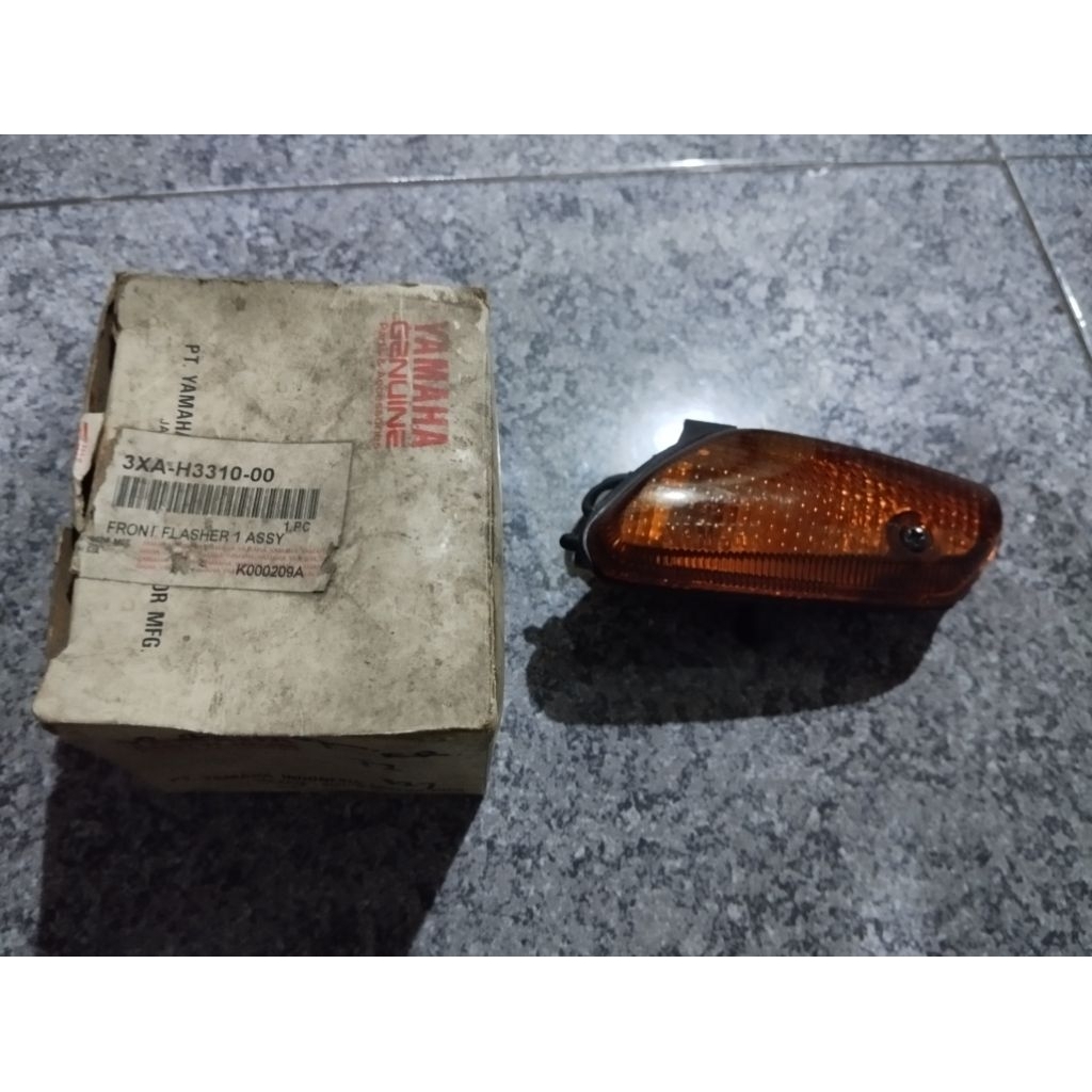 3XA-H3310-00 original ygp yamaha genuine part mika kaca lensa assy fullset fulset set reflektor lamp
