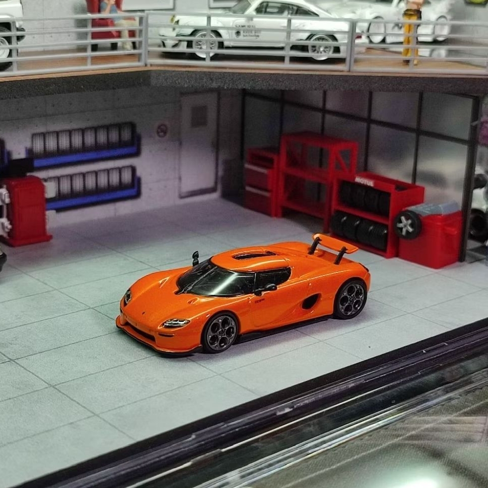 Tarmac 1:64 Koenigsegg CC850 Lava Orange Koeniggseg Diecast