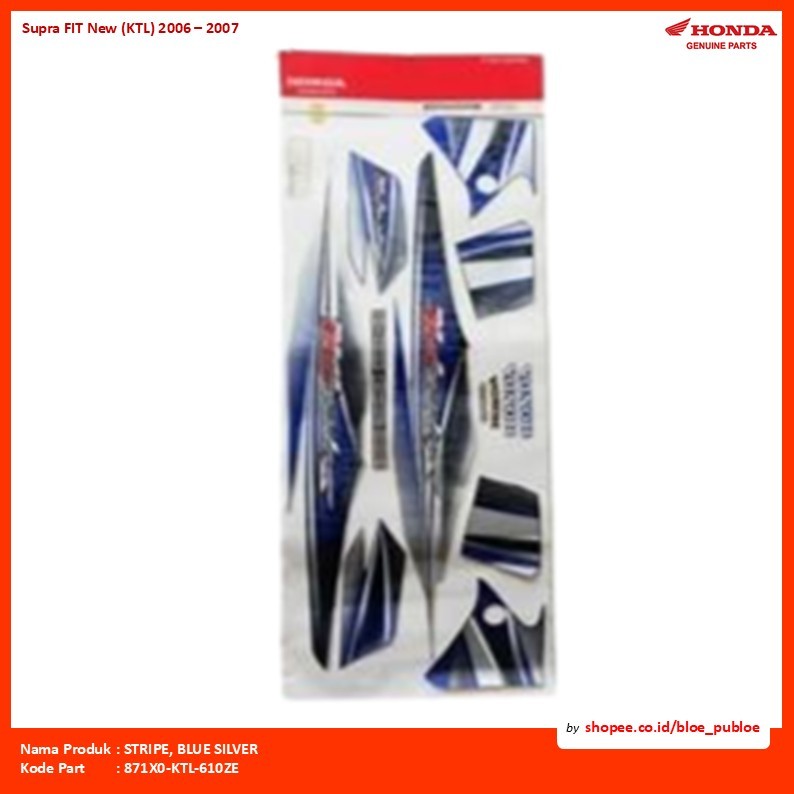 STRIPE, BLUE SILVER/871X0KTL610ZE