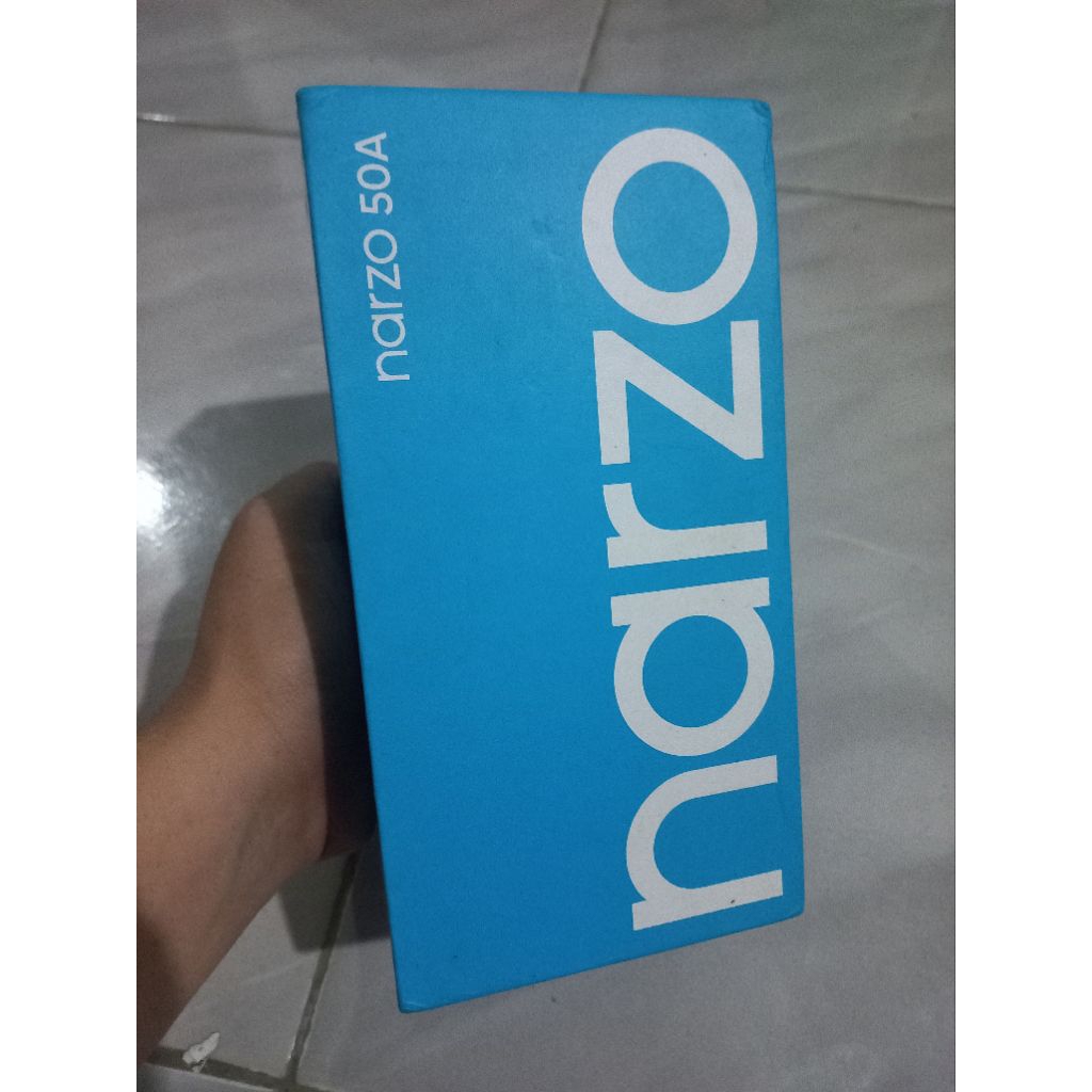 dusbox realme narzo 50A ori bekas masih mulus