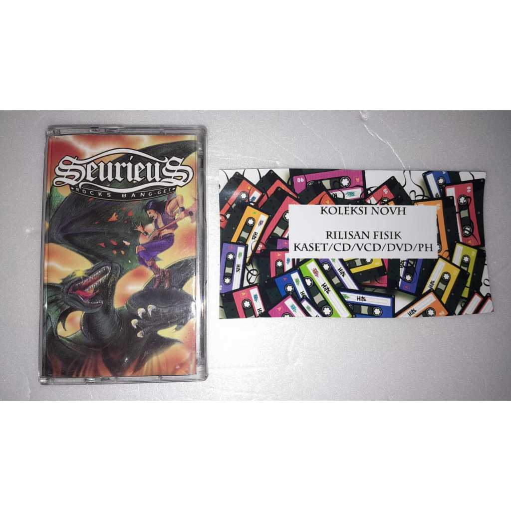 Kaset Seurieus album Rocks Bang Get - Original - Buka Segel