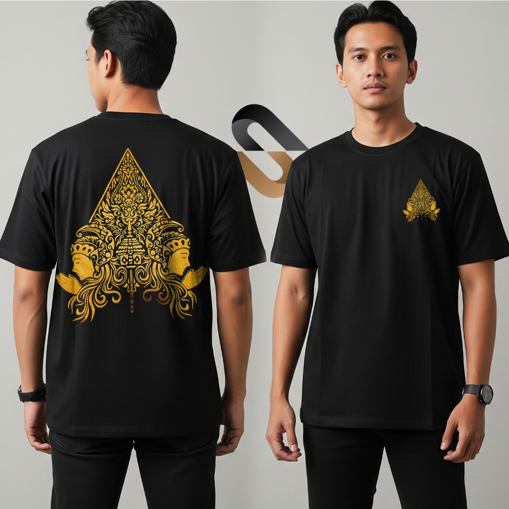 Sigai Kaos Distro pria keren WAYANG SRIKANDI GUNUNGAN / Kaos Kalcer jawa Streetwear