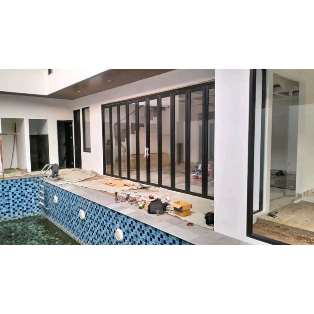 pintu lipat aluminium
