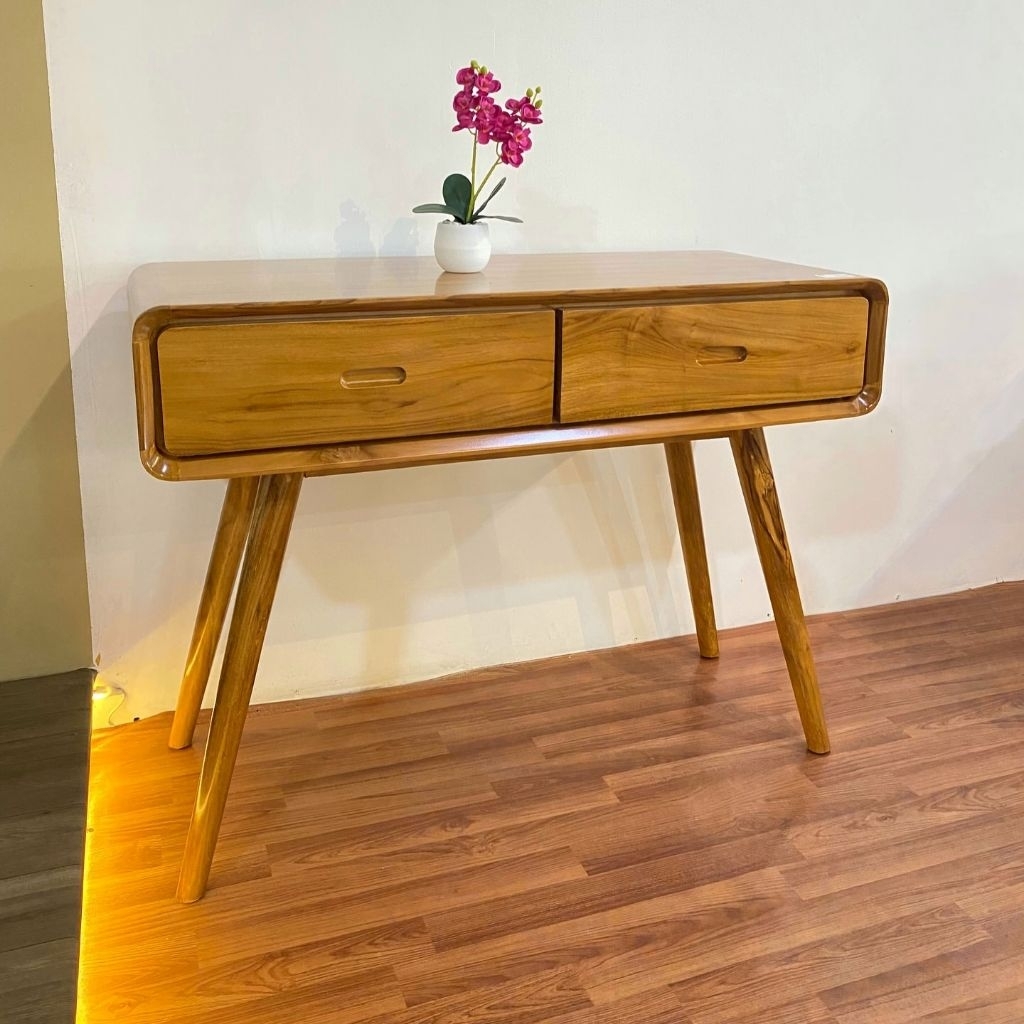 Meja Console Minimalis Meja Konsol Minimalis Modern Jati Meja Rias Jati Meja Rias Minimalis Modern J