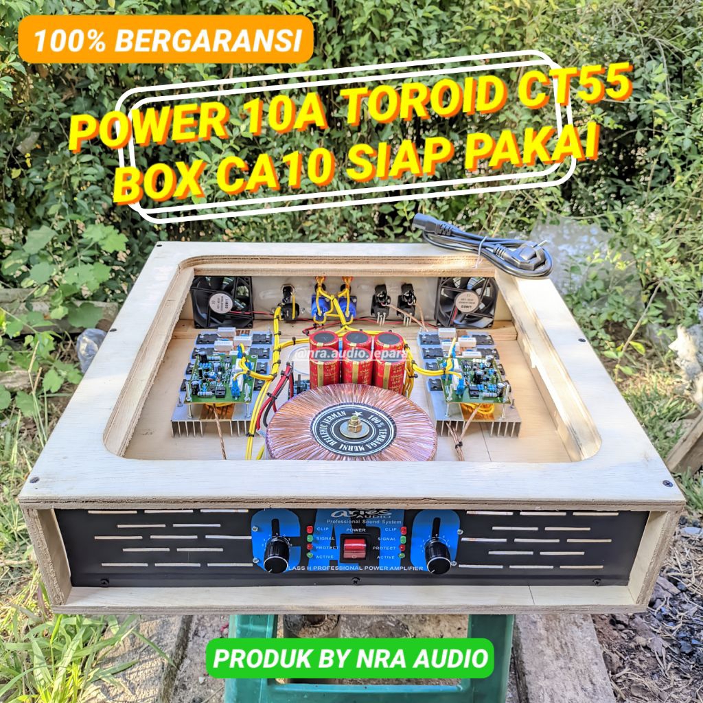POWER RAKITAN 10A CT55 DONAT BOX CA10 POWER 10A TOROID CT55 RAKITAN POWER RUMAHAN MURAH CT55 POWER 1