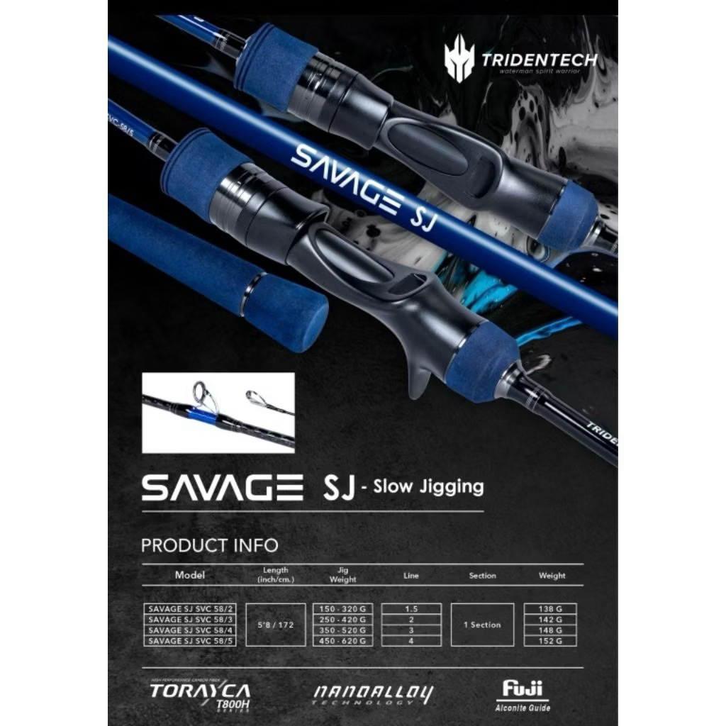 Joran Tridentech Savage Slow Jigging