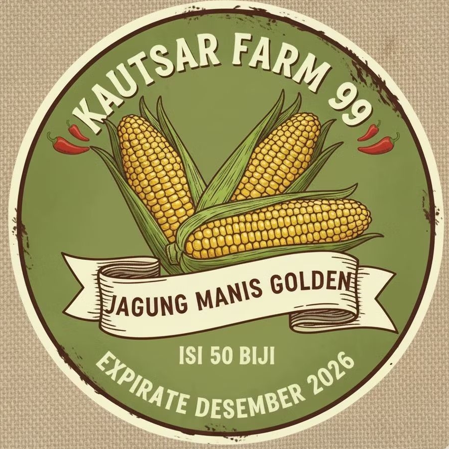 Benih jagung manis Golden 50 Biji